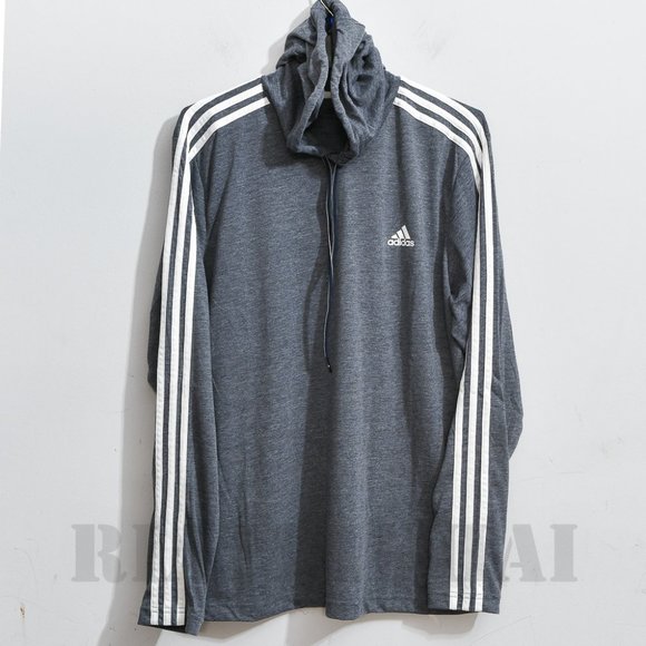 BLUE NWT adidas Men’s Pullover Hoodie - Picture 2 of 8